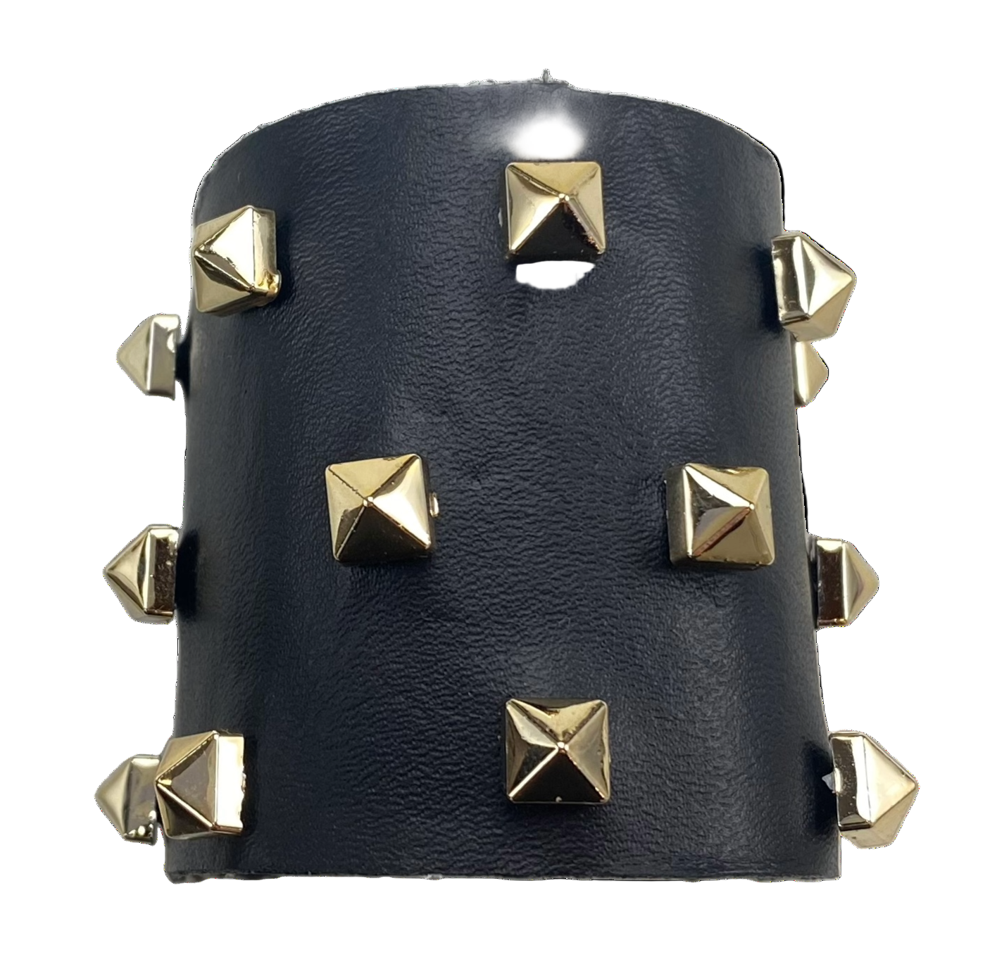 Gold Spikes on Black