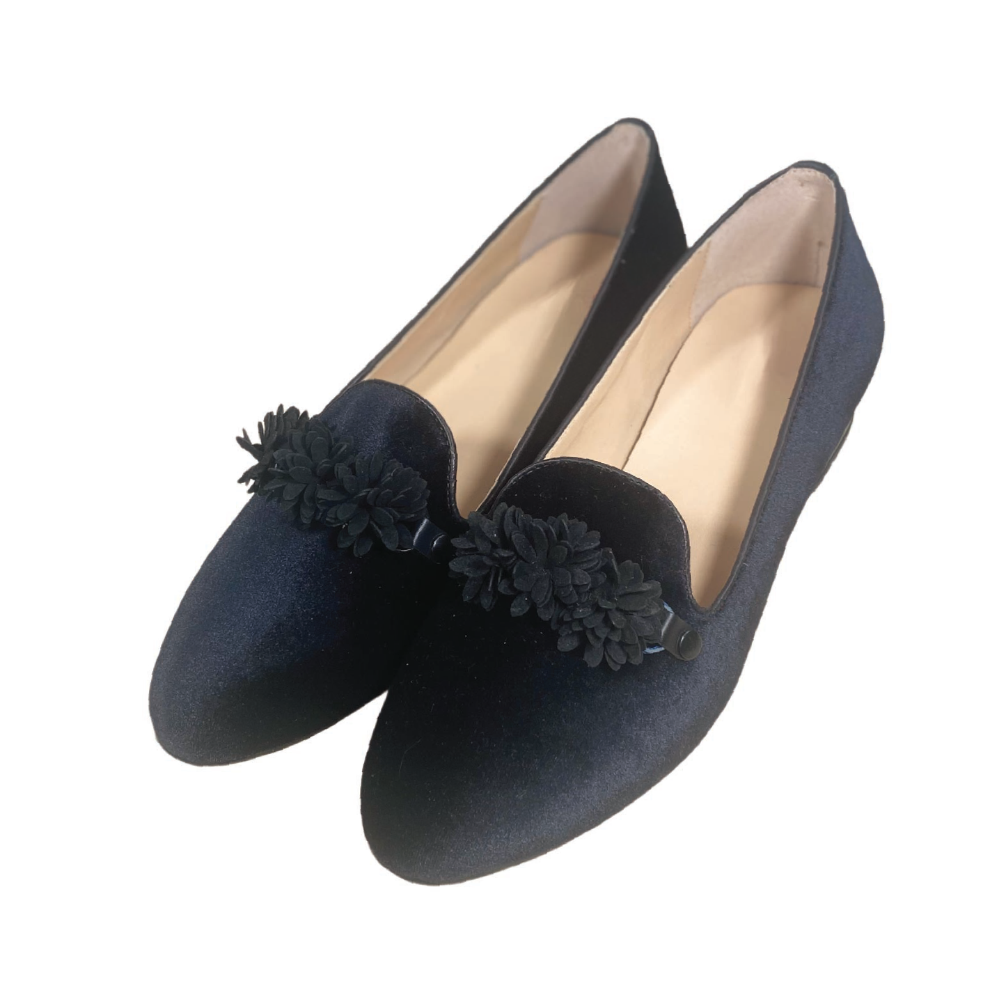 Black Flower Clip & Heel