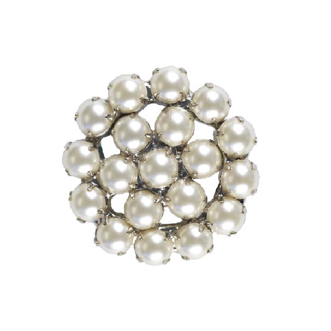 Round Pearl Toe Clip
