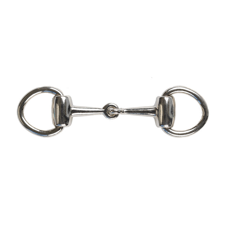 Silver Horse-bit Snap Clip