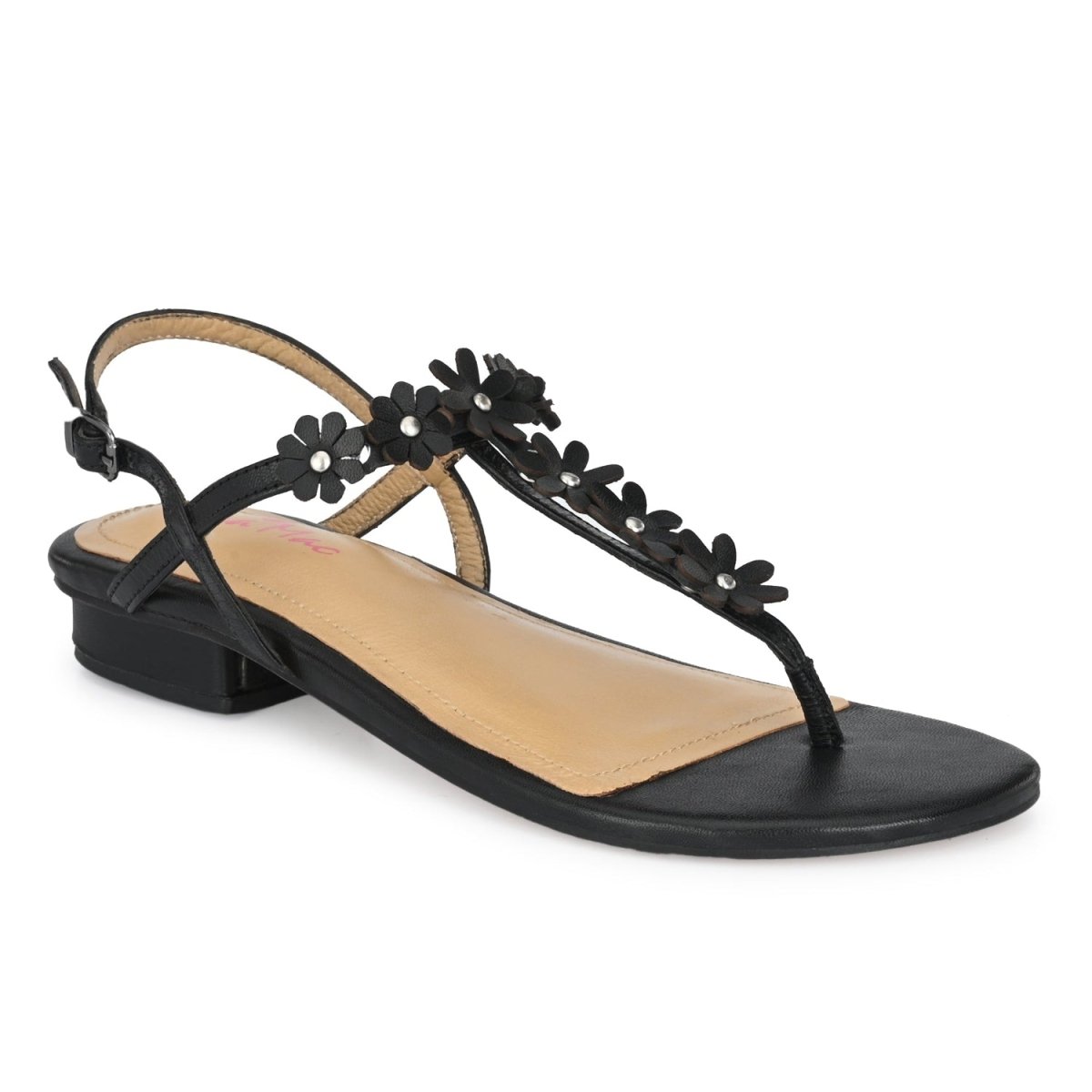 Colorful Stunning Sandals w/ Maui Flower - Kara Mac Shoes