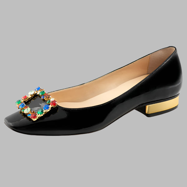 Elizabeth Clip and Gold Heel