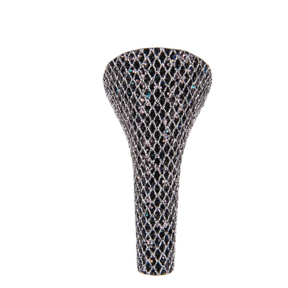 Black/Crystal Trellis