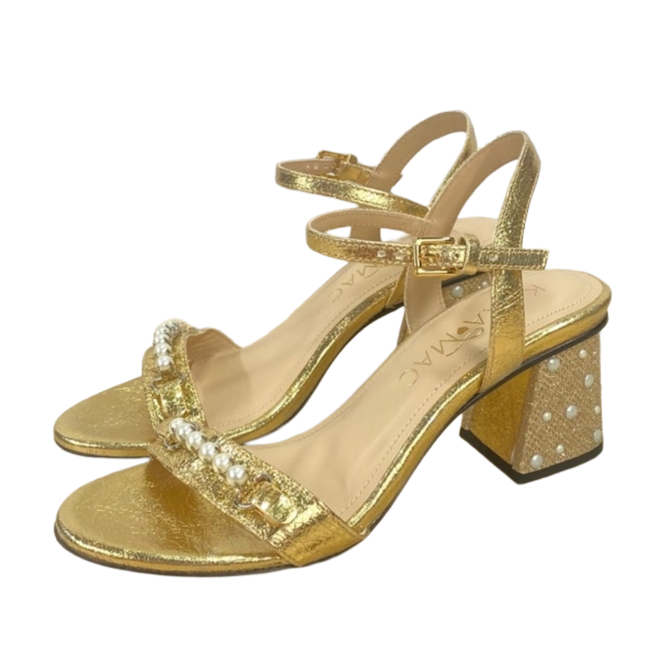 Gold Pearl & Pearl Heel Bundle