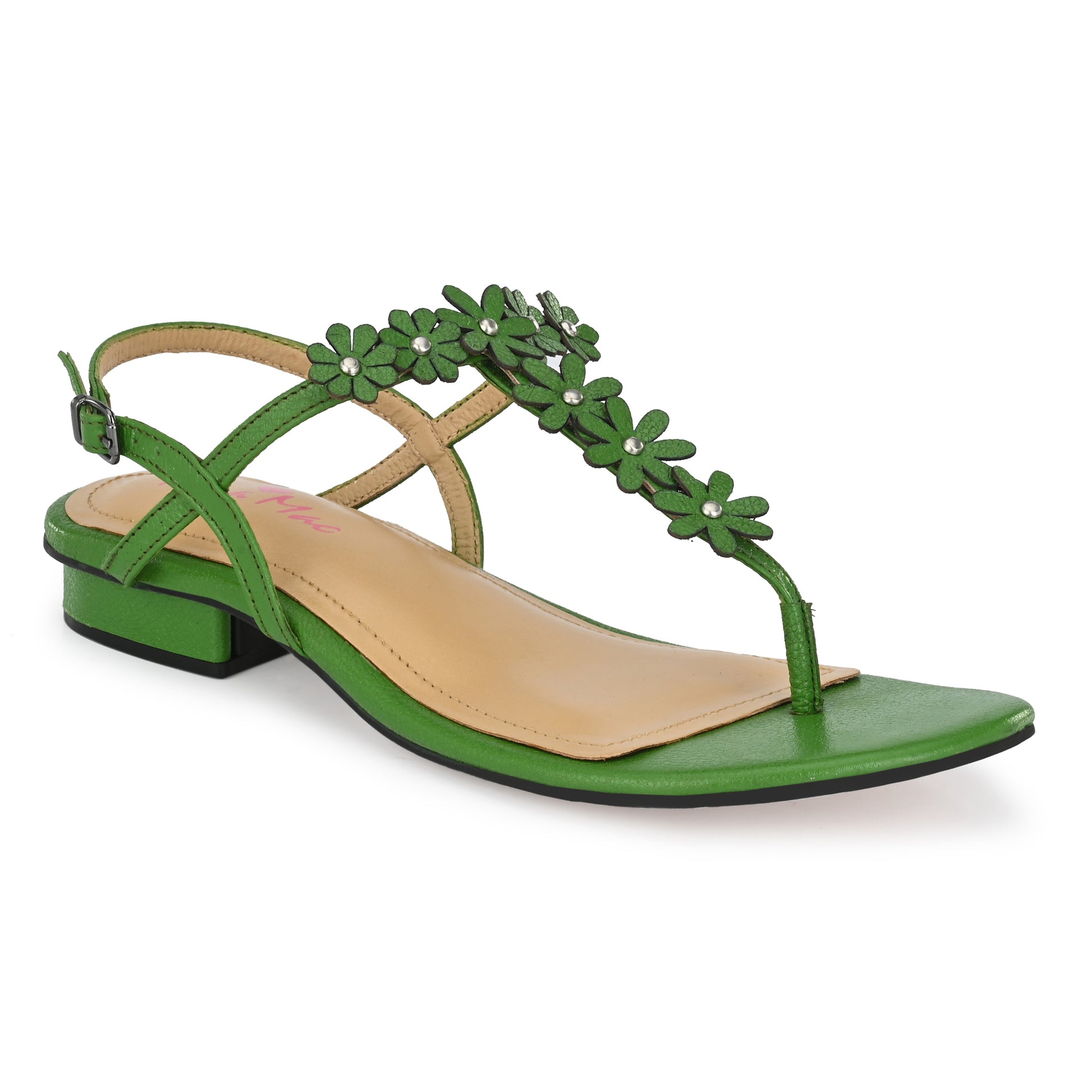 NEW Stunning Sandals w/ Maui Flower - Kara Mac Shoes